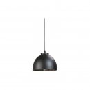 Hngelampe Karin 45x32 cm schwarz mit silber