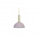 Hngeleuchte Bodo rosa/gold 25x13 cm
