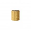 Lampenschirm Zylinder gold15x17,5cm