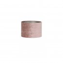 Lampenschirm zylinder rosa 25x18cm