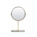 Spiegel auf Fuß Marmor grau Rene24x9x40,5cm