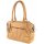 Handtasche Leder gelb