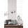Wandlampe, Georg, grau/weiss, dia.: 15 cm, h.: 13 cm, l.: 70 cm, E14, max 25 watt, 2.2 m Kabel