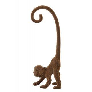 Affe braun Wanddeko