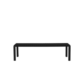 Gartenbank Viki 175X45cm schwarz