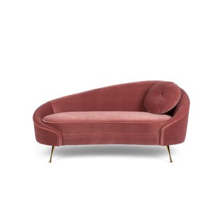 I AM NOT A CROISSANT SOFA DARK ROSA