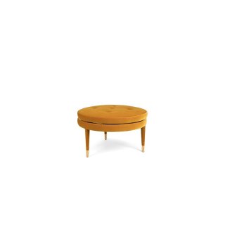 I AM NOT A MACARON OTTOMAN  PINK