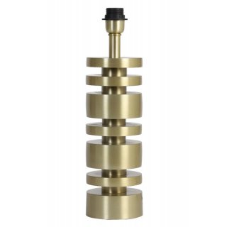 Lampenfu Dieter matt gold 12,5x40cm