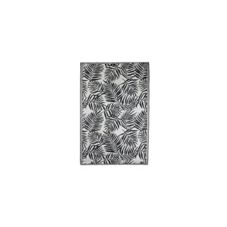 Outdoorteppich schwarz/wei 120x180cm