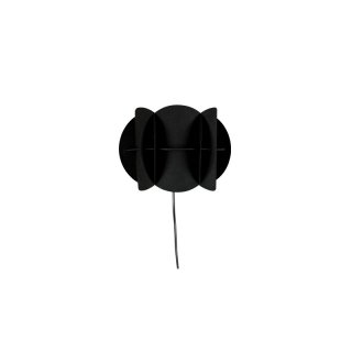 Wandlampe Caro schwarz