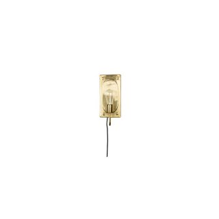 Wandlampe Doris messing