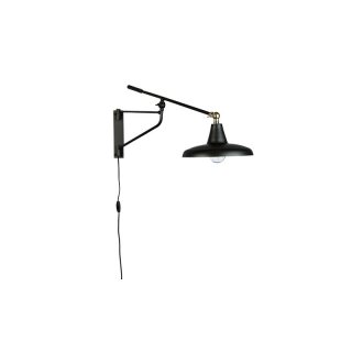 Wandlampe Harald schwarz